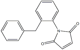 1-(2-benzylphenyl)-2,5-dihydro-1H-pyrrole-2,5-dione Structure