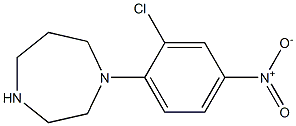 1-(2-chloro-4-nitrophenyl)-1,4-diazepane Structure
