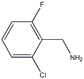 1-(2-chloro-6-fluorophenyl)methanamine Structure