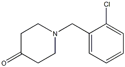 1-(2-chlorobenzyl)piperidin-4-one Structure