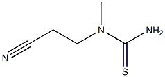 1-(2-cyanoethyl)-1-methylthiourea 구조식 이미지