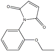 1-(2-ethoxyphenyl)-2,5-dihydro-1H-pyrrole-2,5-dione 구조식 이미지