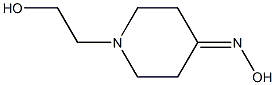 1-(2-hydroxyethyl)piperidin-4-one oxime 구조식 이미지