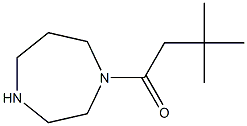 1-(3,3-dimethylbutanoyl)-1,4-diazepane Structure