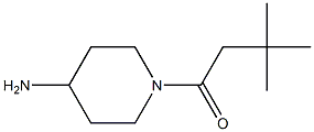 1-(3,3-dimethylbutanoyl)piperidin-4-amine Structure