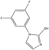 1-(3,5-difluorophenyl)-1H-imidazole-2-thiol Structure