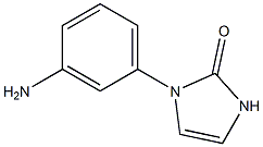 1-(3-aminophenyl)-1,3-dihydro-2H-imidazol-2-one Structure