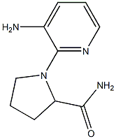 1-(3-aminopyridin-2-yl)pyrrolidine-2-carboxamide 구조식 이미지