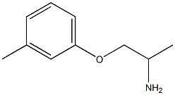 1-(3-methylphenoxy)propan-2-amine Structure