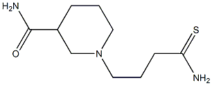 1-(4-amino-4-thioxobutyl)piperidine-3-carboxamide 구조식 이미지