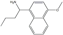 1-(4-methoxynaphthalen-1-yl)butan-1-amine 구조식 이미지