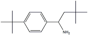 1-(4-tert-butylphenyl)-3,3-dimethylbutan-1-amine 구조식 이미지