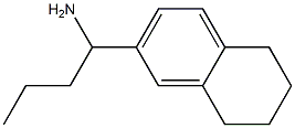 1-(5,6,7,8-tetrahydronaphthalen-2-yl)butan-1-amine 구조식 이미지