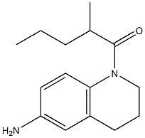 1-(6-amino-1,2,3,4-tetrahydroquinolin-1-yl)-2-methylpentan-1-one 구조식 이미지