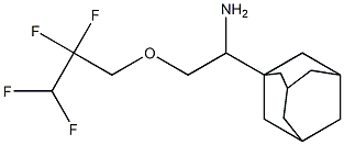 1-(adamantan-1-yl)-2-(2,2,3,3-tetrafluoropropoxy)ethan-1-amine Structure