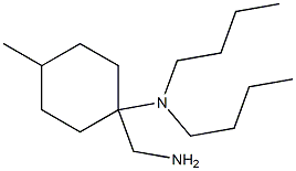 1-(aminomethyl)-N,N-dibutyl-4-methylcyclohexan-1-amine Structure