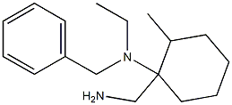 1-(aminomethyl)-N-benzyl-N-ethyl-2-methylcyclohexan-1-amine Structure