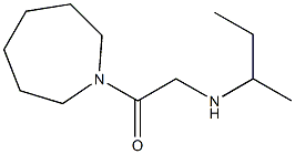 1-(azepan-1-yl)-2-(butan-2-ylamino)ethan-1-one Structure