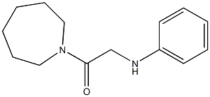 1-(azepan-1-yl)-2-(phenylamino)ethan-1-one 구조식 이미지