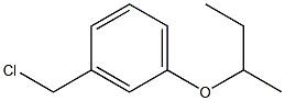 1-(butan-2-yloxy)-3-(chloromethyl)benzene Structure