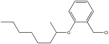 1-(chloromethyl)-2-(octan-2-yloxy)benzene Structure