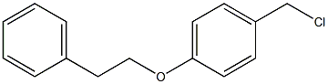 1-(chloromethyl)-4-(2-phenylethoxy)benzene Structure