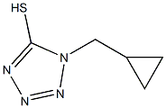 1-(cyclopropylmethyl)-1H-1,2,3,4-tetrazole-5-thiol Structure