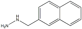 1-(naphthalen-2-ylmethyl)hydrazine 구조식 이미지