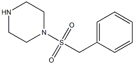 1-(phenylmethane)sulfonylpiperazine 구조식 이미지