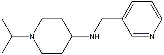 1-(propan-2-yl)-N-(pyridin-3-ylmethyl)piperidin-4-amine Structure