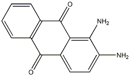 1,2-diamino-9,10-dihydroanthracene-9,10-dione Structure