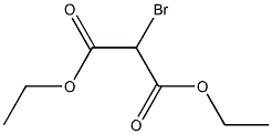 1,3-diethyl 2-bromopropanedioate 구조식 이미지