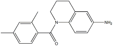 1-[(2,4-dimethylphenyl)carbonyl]-1,2,3,4-tetrahydroquinolin-6-amine Structure