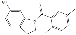 1-[(2,5-dimethylphenyl)carbonyl]-2,3-dihydro-1H-indol-6-amine Structure