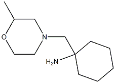 1-[(2-methylmorpholin-4-yl)methyl]cyclohexan-1-amine Structure