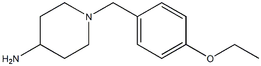 1-[(4-ethoxyphenyl)methyl]piperidin-4-amine Structure