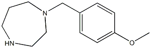 1-[(4-methoxyphenyl)methyl]-1,4-diazepane 구조식 이미지