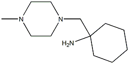 1-[(4-methylpiperazin-1-yl)methyl]cyclohexan-1-amine Structure