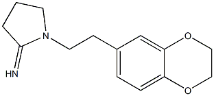 1-[2-(2,3-dihydro-1,4-benzodioxin-6-yl)ethyl]pyrrolidin-2-imine Structure