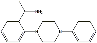 1-[2-(4-phenylpiperazin-1-yl)phenyl]ethan-1-amine 구조식 이미지