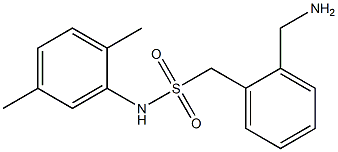1-[2-(aminomethyl)phenyl]-N-(2,5-dimethylphenyl)methanesulfonamide Structure
