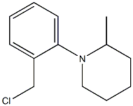 1-[2-(chloromethyl)phenyl]-2-methylpiperidine 구조식 이미지
