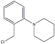 1-[2-(chloromethyl)phenyl]piperidine Structure