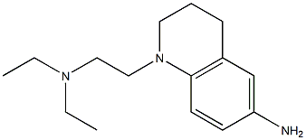 1-[2-(diethylamino)ethyl]-1,2,3,4-tetrahydroquinolin-6-amine Structure