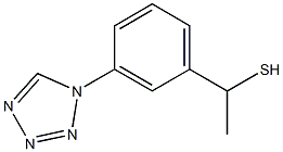 1-[3-(1H-1,2,3,4-tetrazol-1-yl)phenyl]ethane-1-thiol Structure