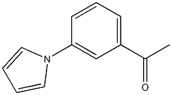 1-[3-(1H-pyrrol-1-yl)phenyl]ethan-1-one 구조식 이미지