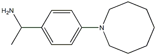 1-[4-(azocan-1-yl)phenyl]ethan-1-amine 구조식 이미지