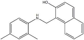 1-{[(2,4-dimethylphenyl)amino]methyl}naphthalen-2-ol Structure