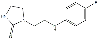 1-{2-[(4-fluorophenyl)amino]ethyl}imidazolidin-2-one 구조식 이미지