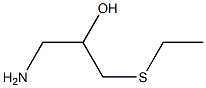 1-amino-3-(ethylsulfanyl)propan-2-ol Structure